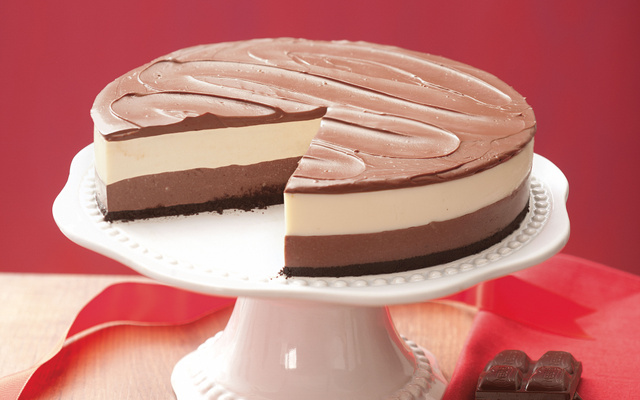 Cheesecake de chocolate
