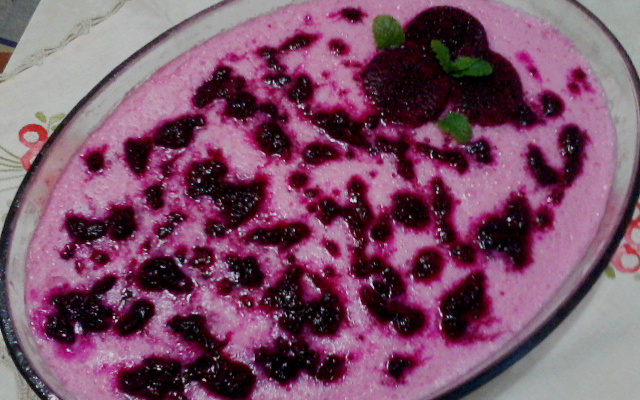 Mousse de pitaya