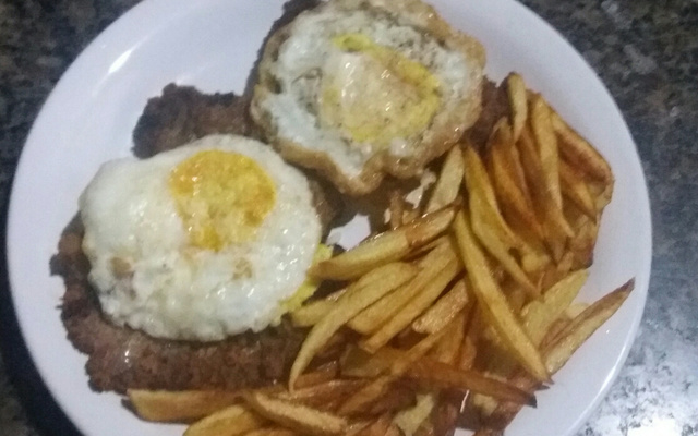 Bife a cavalo