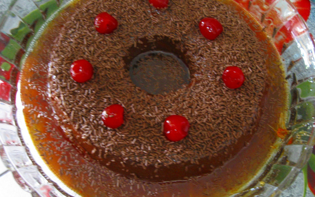 Pudim de brigadeiro