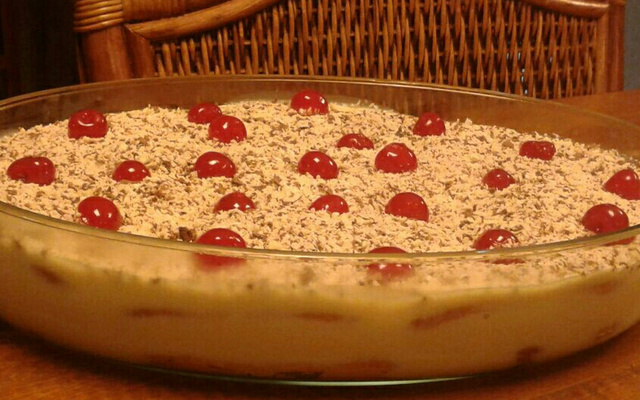 Pavê de chocolate branco