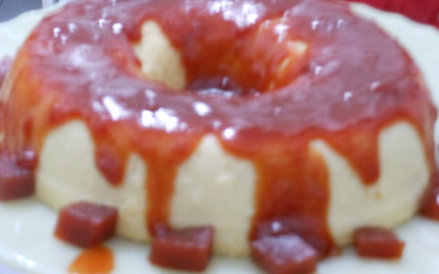 Pudim Romeu e Julieta