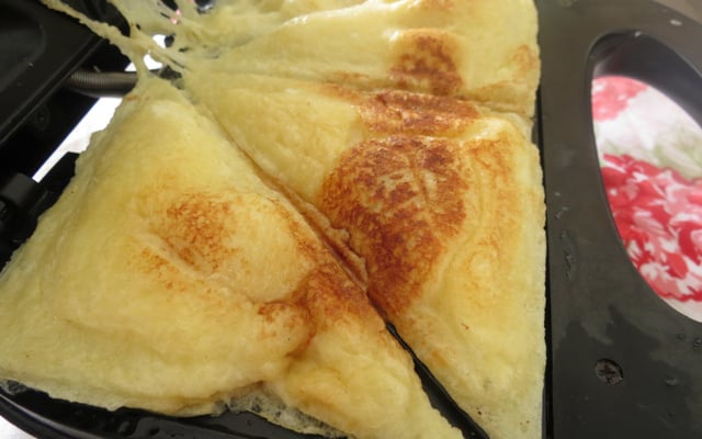 Waffle pão de queijo