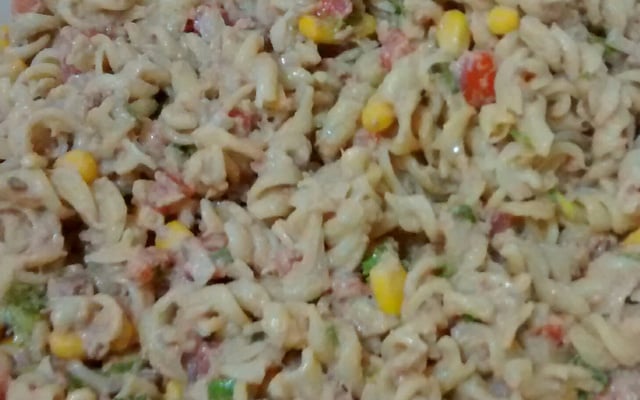 Salada de Macarrão com Atum