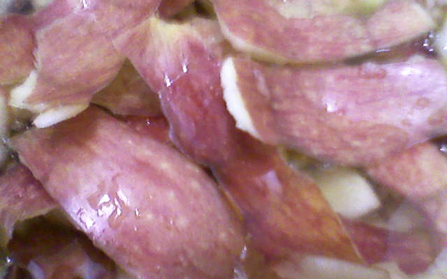 Chá de casca de maçã