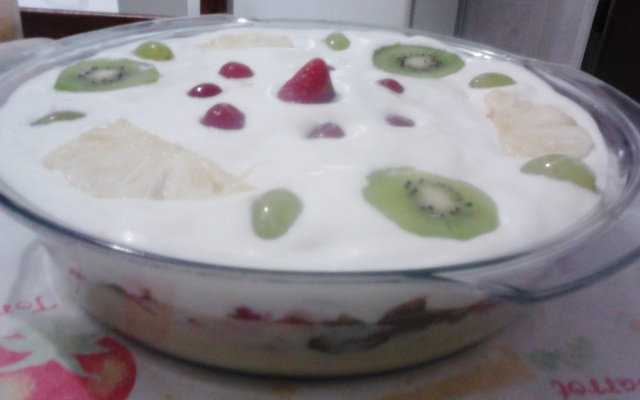 Pavê de frutas