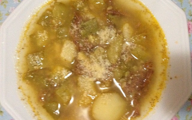 Sopa de músculo da Dry