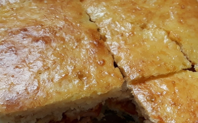 Cachorro quente de forno