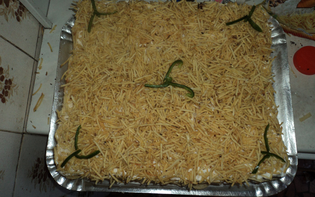 Torta delícia de pão de forma