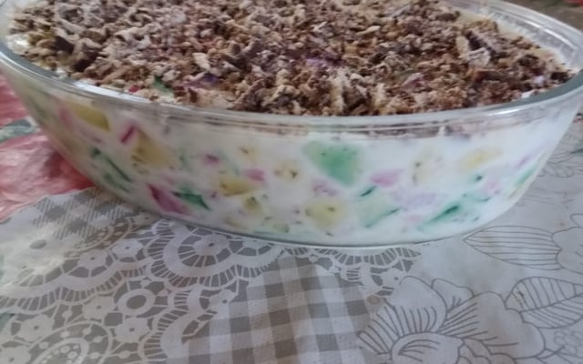 Gelatina em Mosaico