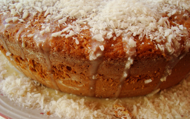 Bolo de coco prático