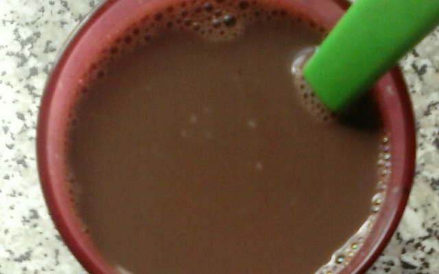 Chocolate quente simples para Inverno