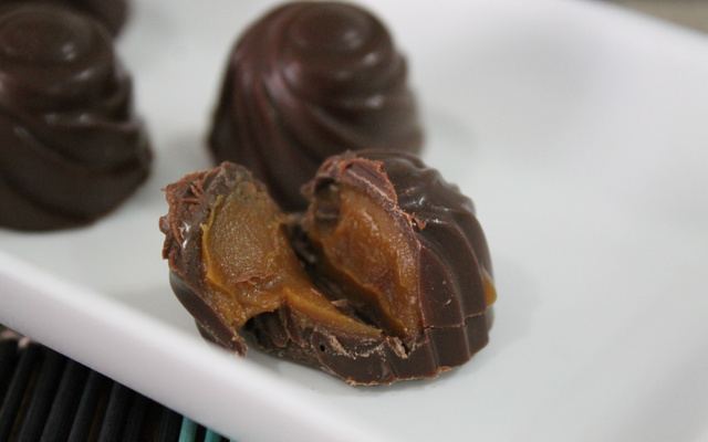 Bombons recheados para a páscoa