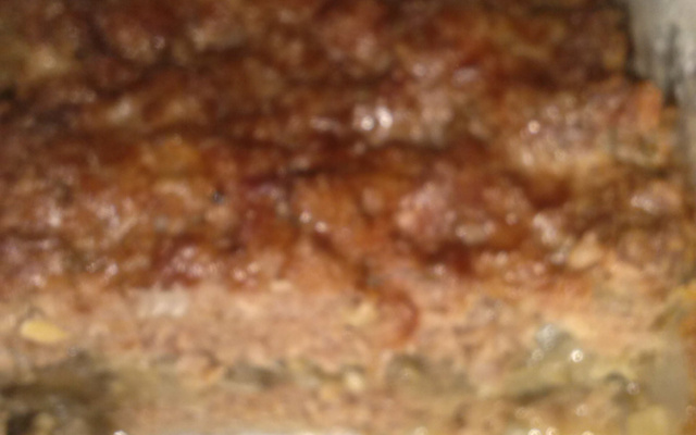 Bolo de carne simples