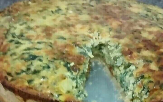 Quiche de espinafre