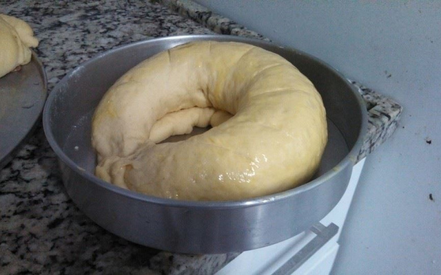 Pão italiano recheado