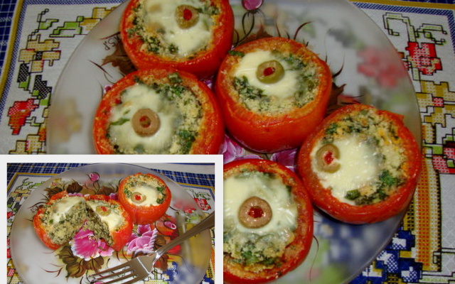 Tomates recheados à moda Rosetti