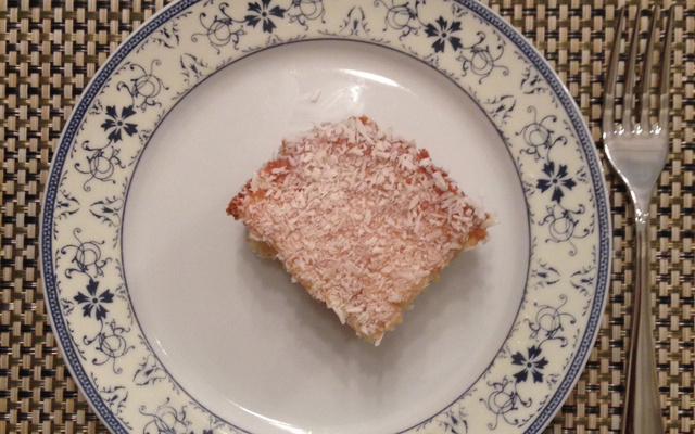 Bolo de coco prático