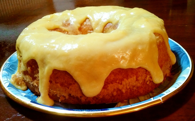 Bolo de mexerica fofinho