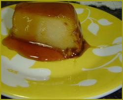 Pudim de pão delicioso