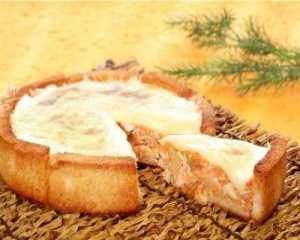 Torta de pão com frango