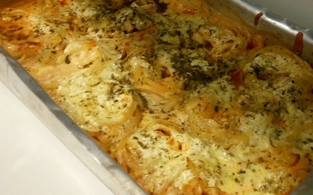 Macarrão preguiçoso