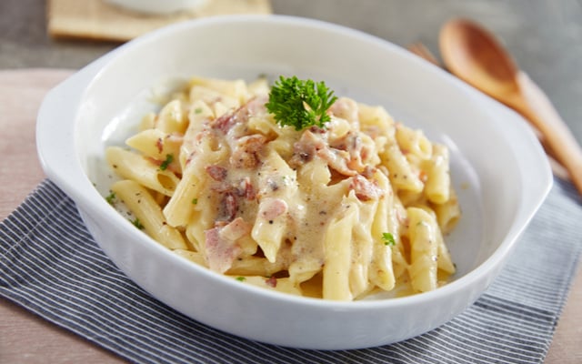 Macarrão cremoso