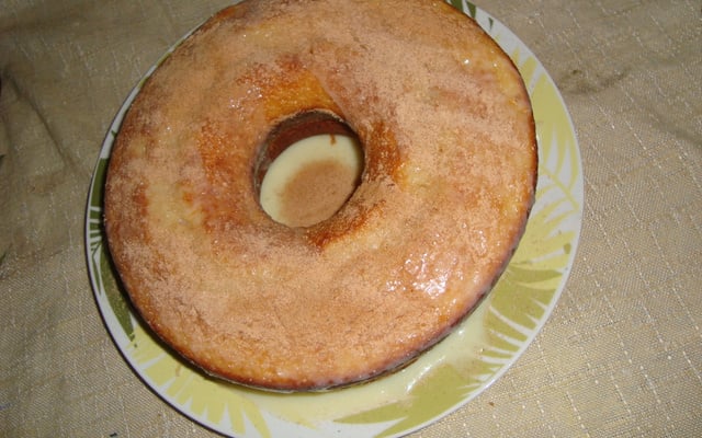 Bolo de iogurte de ameixa