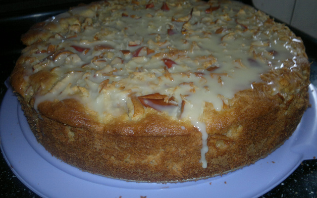 Bolo delicioso de maçã