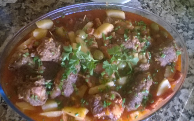 Bife a rolê especial de domingo