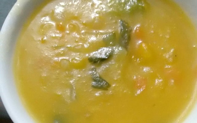 Caldo de mandioquinha