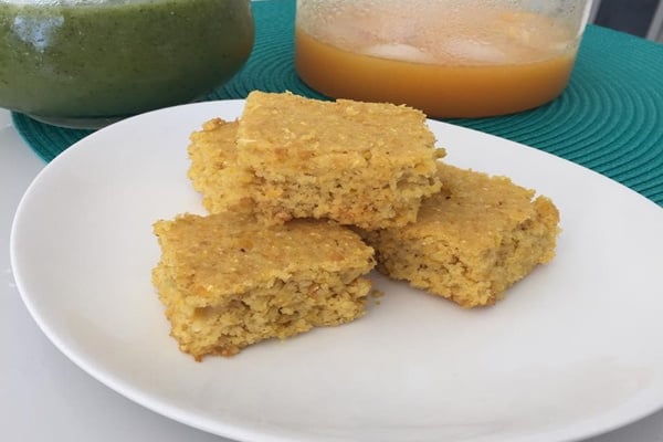 Bolo de milho diet
