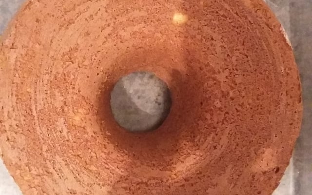 Bolo de fubá com coco