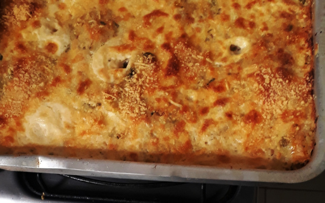 Lascas de Bacalhau ao Forno