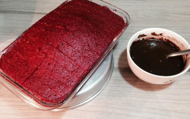 Bolo de beterraba