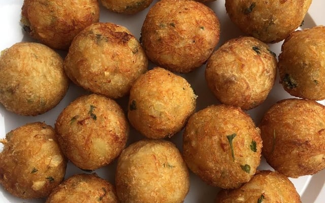 Bolinho de bacalhau tradicional
