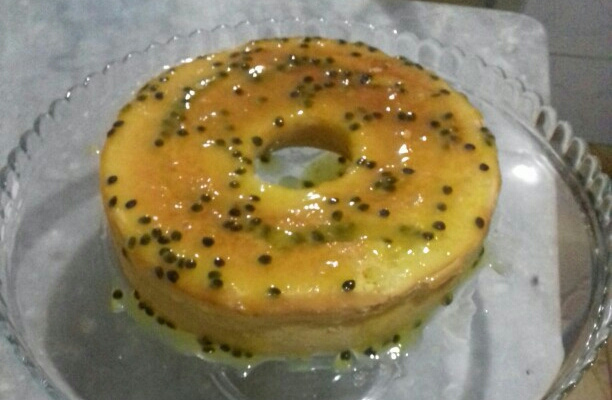 Bolo de maracujá de liquidificador