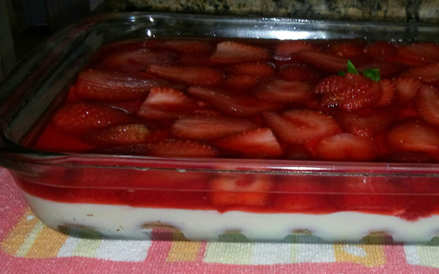 Delicia de Morango da Kah