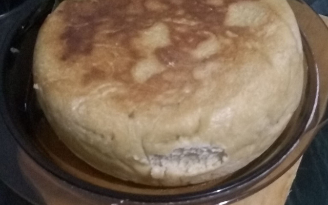 Pão feito na panela elétrica de arroz