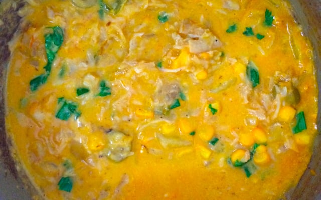 Peixe ao leite de coco