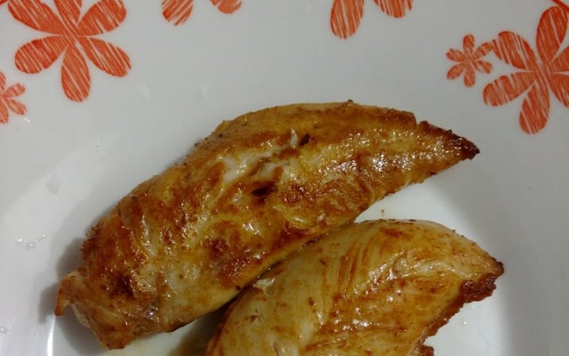 Filé de frango frito simples rápido e saboroso