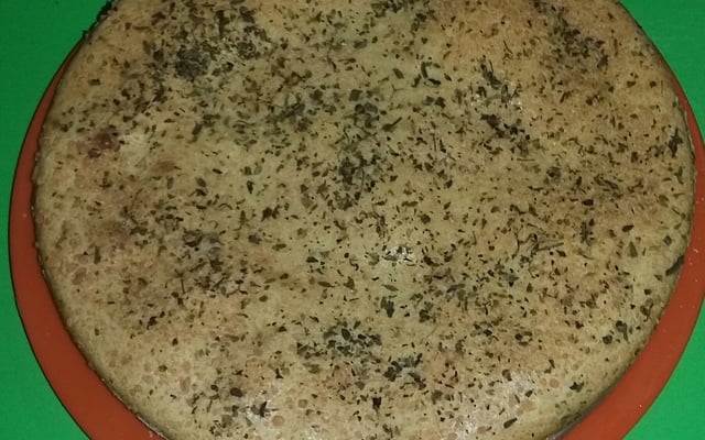 Torta cremosa de presunto e queijo