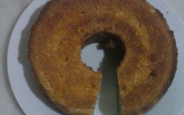 Bolo de leite simples