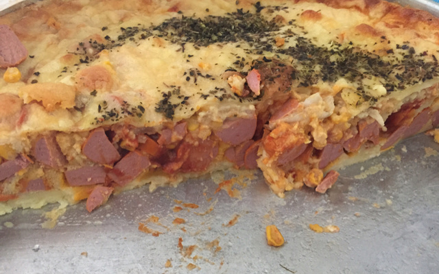 Cachorro quente de forno (delicioso)