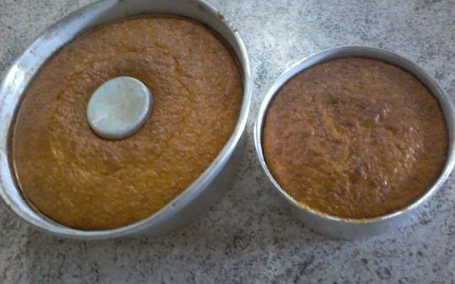 Bolo de flocão de milho