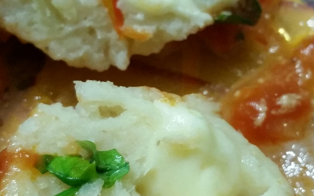 Nhoque de batata doce ao molho sugo