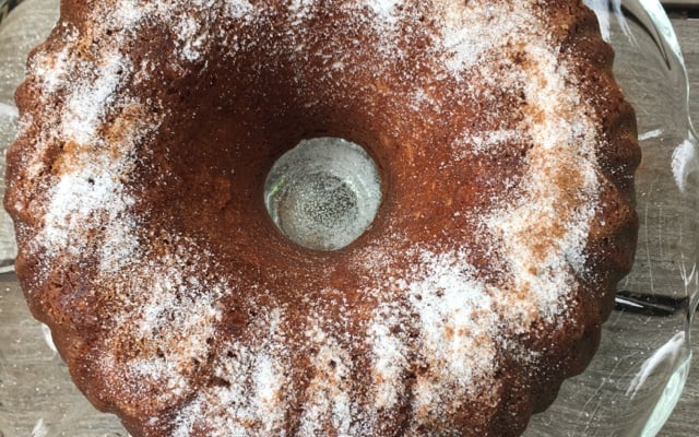 Bolo rápido de maçã