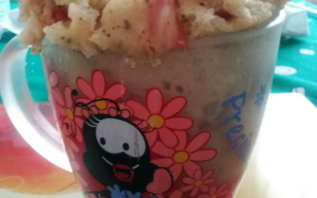 Bolo de caneca salgado