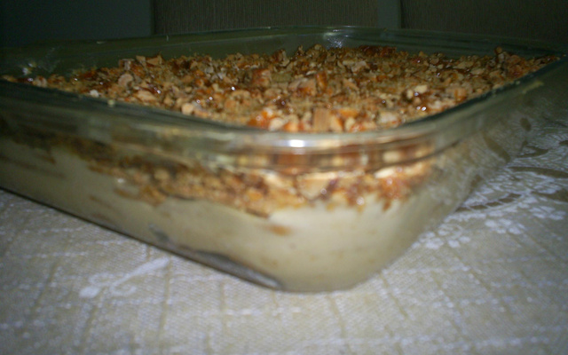 Pavê fácil de pé de moleque