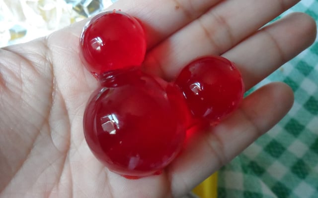 Bala de gelatina tipo fini